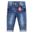 Bakkaboe katoen/polyester/elasthan Babymsj broek denim Direct leverbaar uit de webshop van www.lots-of-fashion.nl/