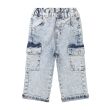 Bakkaboe katoen/elasthan Babymsj broek denim Direct leverbaar uit de webshop van www.lots-of-fashion.nl/