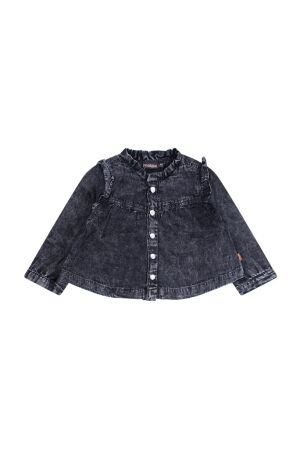 Bakkaboe Babymsj blouse lm Bakkaboe 2915500 W90146 81.BLACKDENIM.W24