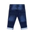 Flinq katoen/polyester/elasthan Babyjgs broek denim Direct leverbaar uit de webshop van www.lots-of-fashion.nl/