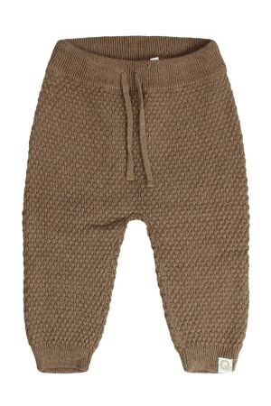 Flinq Babyjgs broek tricot Flinq Milo W90348 17-1409 brown lentil melee